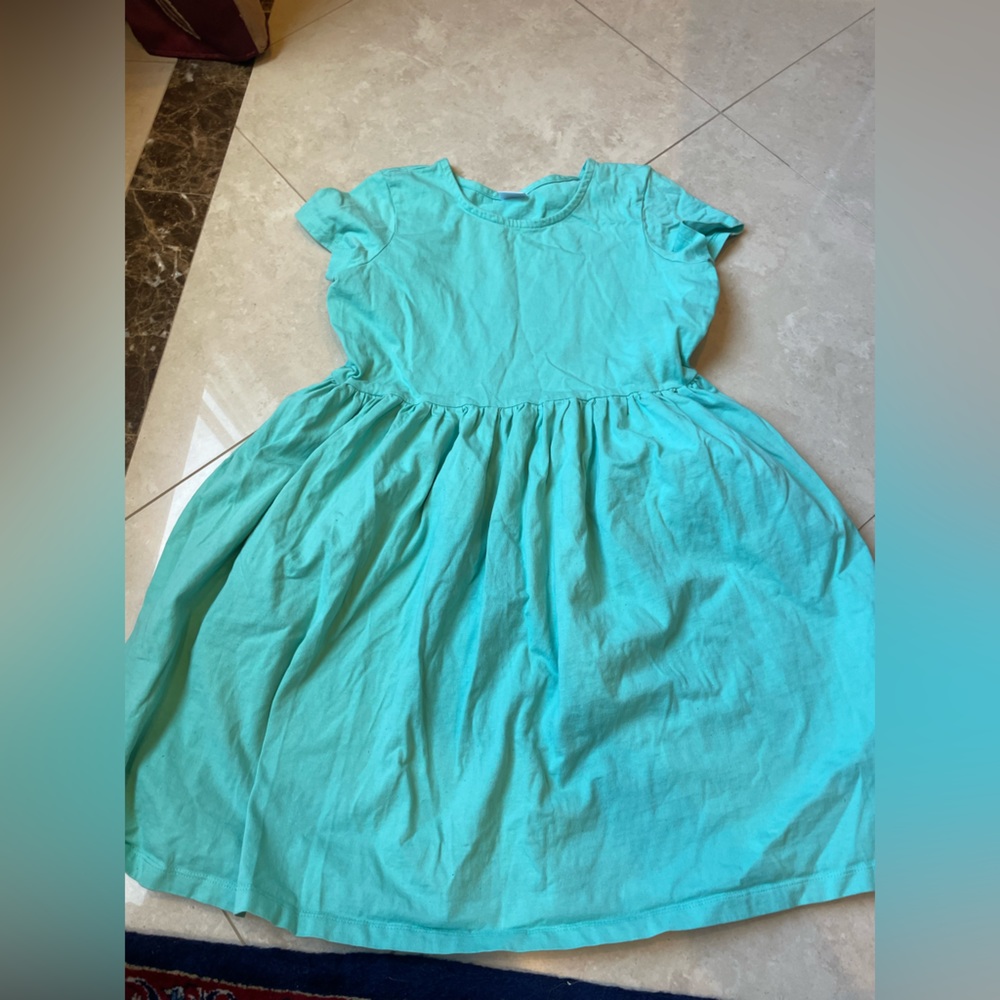 Teal babydoll sun dress
